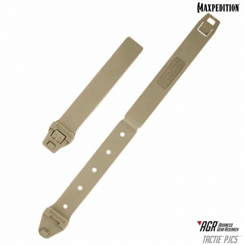 Maxpedition TacTie PJC5 Polymer Joining Clips (Pack of 6) - Bags & Packs